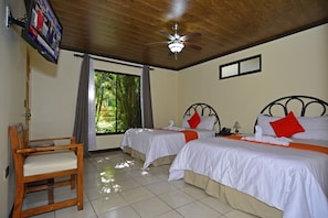 Standard Room, 2 Double Beds, Kitchen | View from room