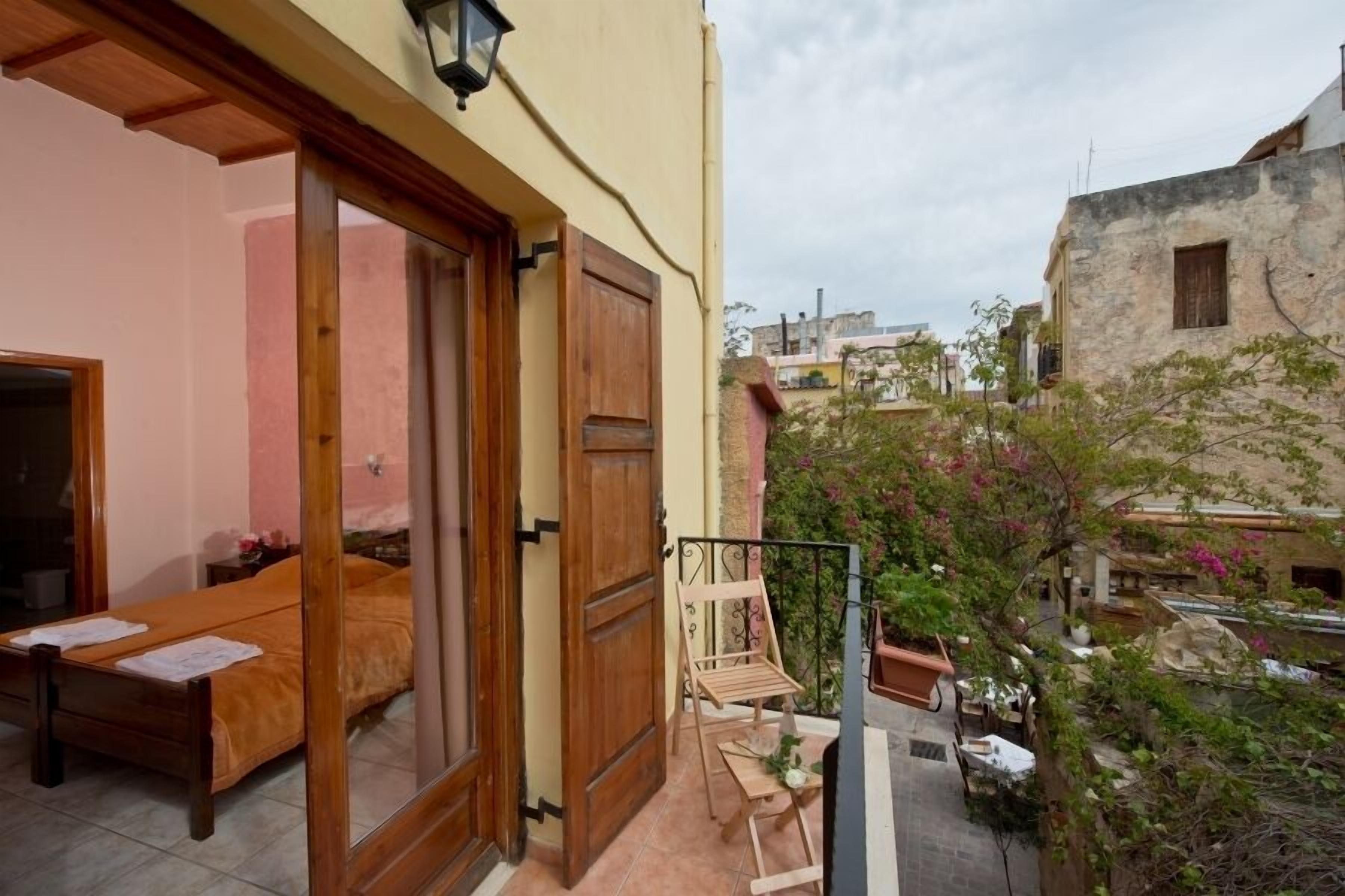 Zweibettzimmer, Balkon (with single beds) | Ausblick vom Zimmer