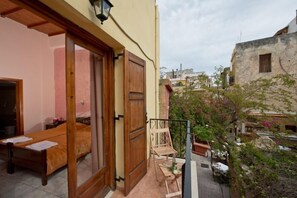 Twin Room, Balcony (with single beds) | View from room - Katerina Traditional Rooms (Chania)