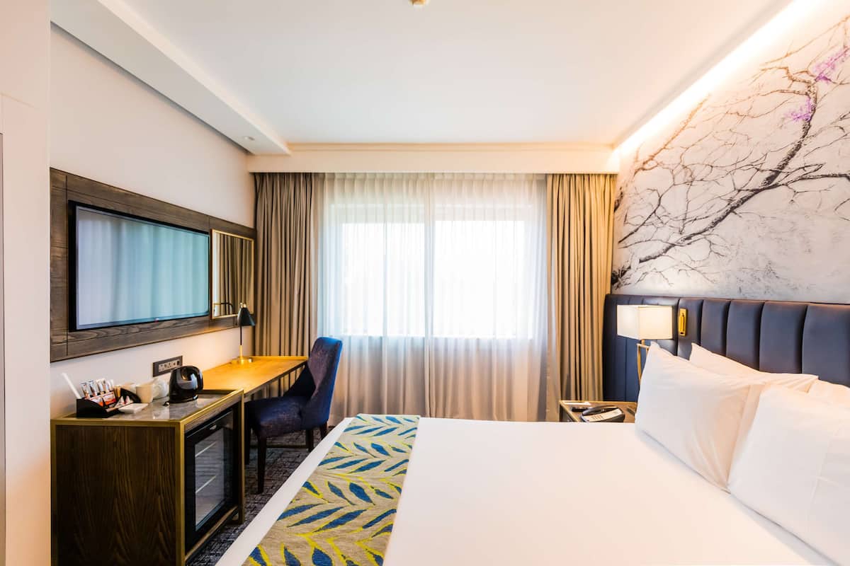 Standard Room, 1 Queen Bed | In-room safe, desk, laptop workspace, blackout curtains