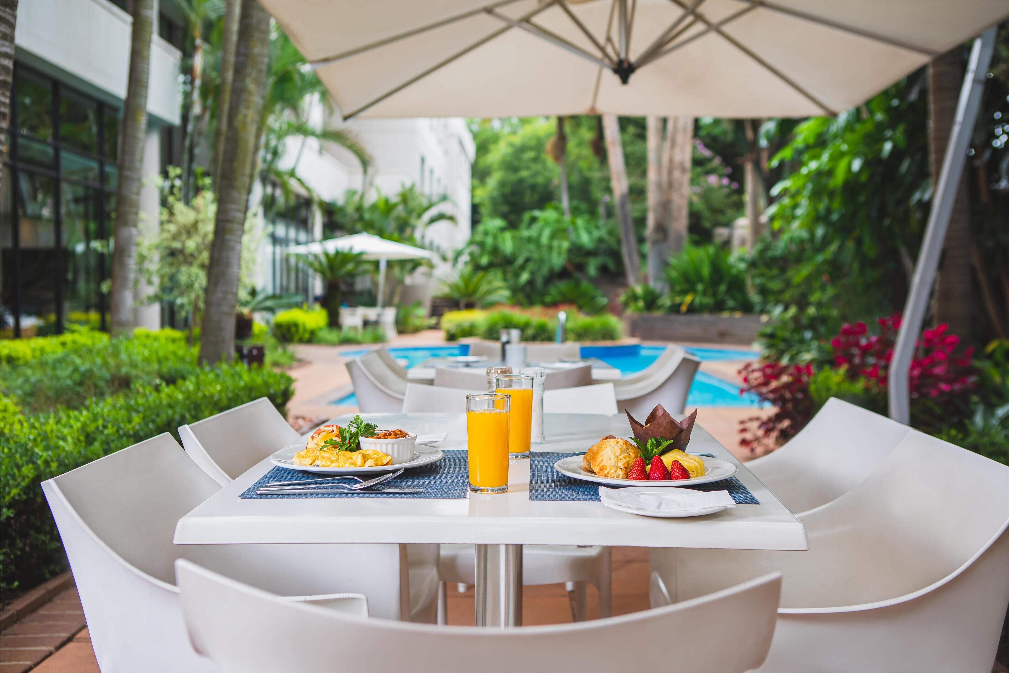 Frokostbuffé er inkludert hver dag