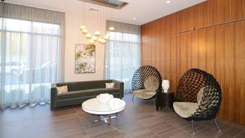 Check-in/check-out kiosk