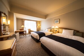 Twin Room, Non Smoking | Blackout drapes, free WiFi - Kure Hankyu Hotel (Kure)