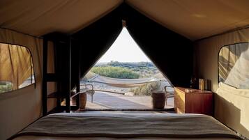 Wilderness Tent | Premium bedding, rollaway beds, bed sheets