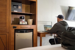 In-room safe, desk, blackout drapes, iron/ironing board