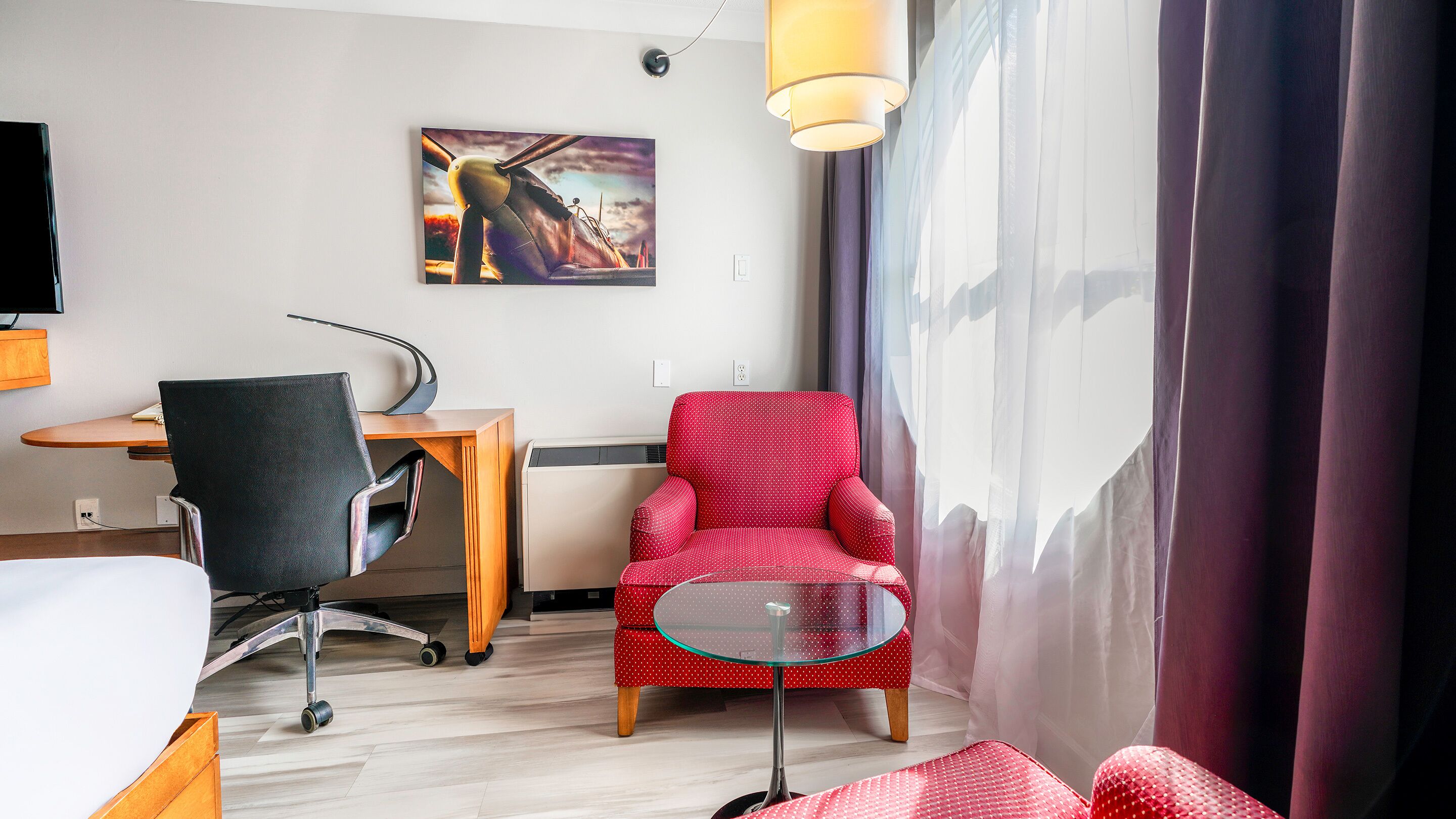 classic room, 2 double beds, bathtub | in-room safe, desk, blackout curtains, iron/ironing board