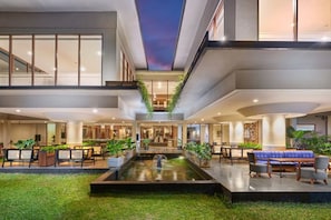 2 restaurants; breakfast, lunch and dinner served  - The Royale Krakatau Hotel (Cilegon)