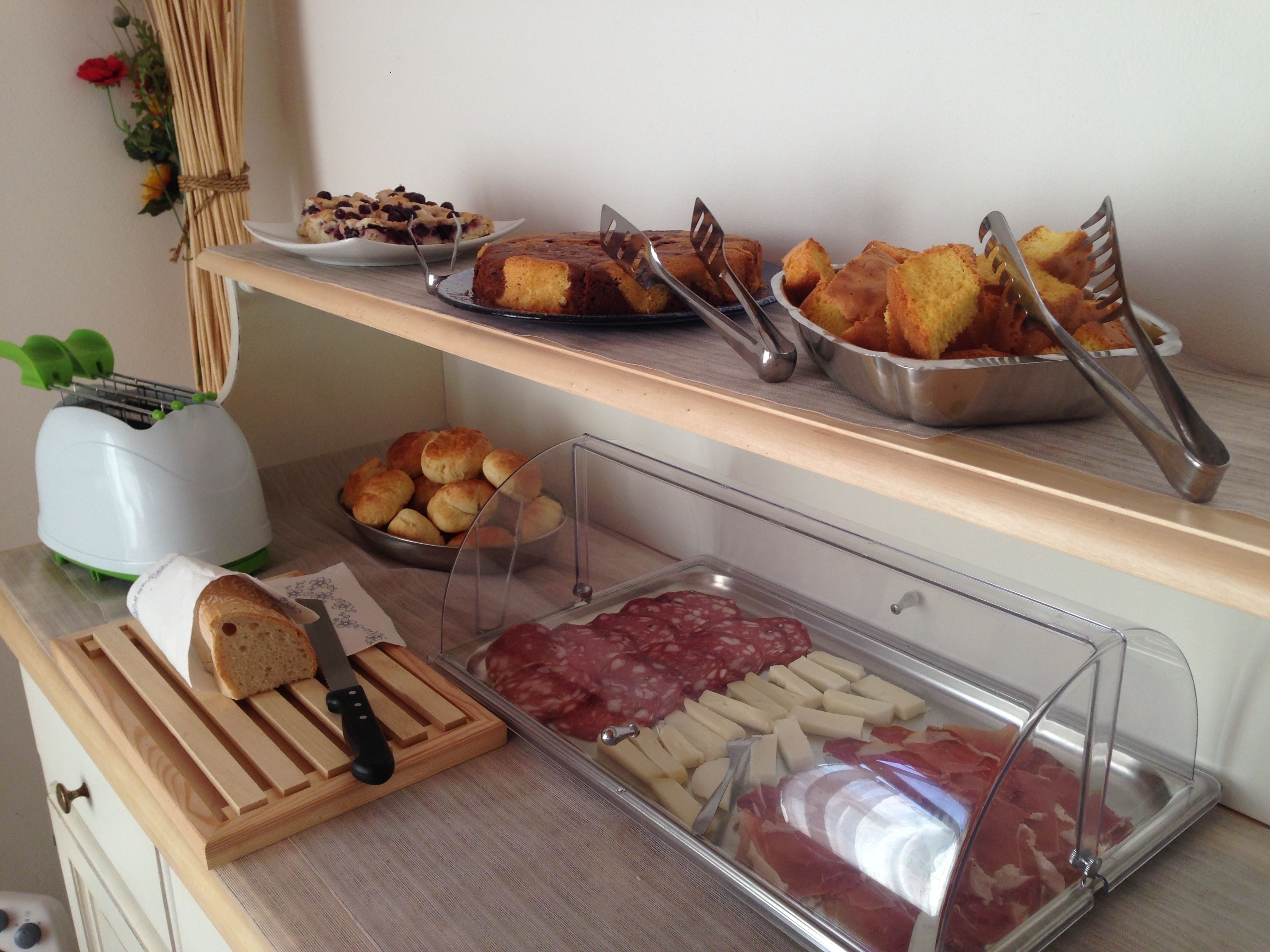 Daily buffet breakfast (EUR 10 per person)
