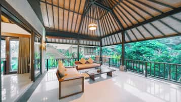 Grand Two Bedroom Villa with Private Poo | View from room