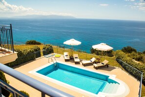 Luxury Villa, Private Pool, Sea View (Odysseus) | View from room