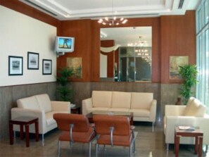 Lobby sitting area