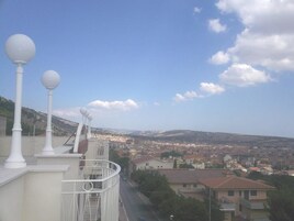 Vistas a la ciudad desde el alojamiento