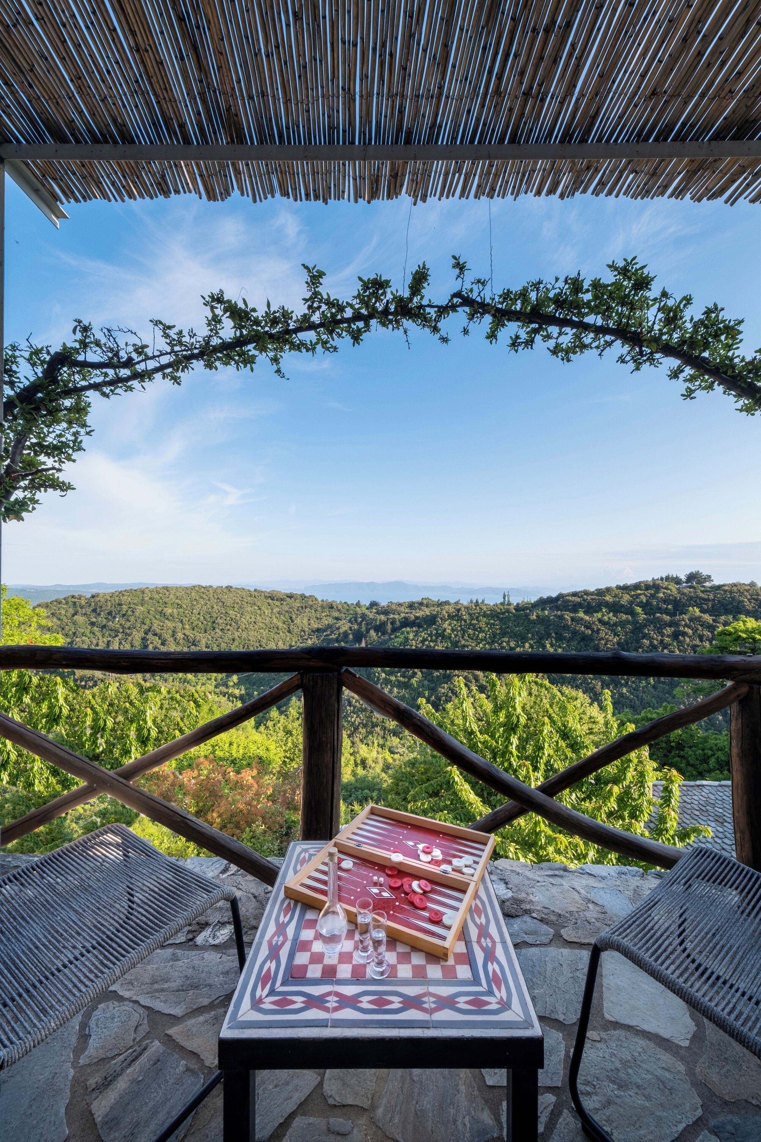 Superior Room with Panoramic Sea View - Karmi | Terrace/patio