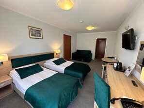 In-room safe, desk, free cribs/infant beds, free WiFi