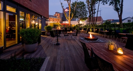 Terrazza/patio. Hotel FREIgeist Einbeck - A Member of Design Hotels™