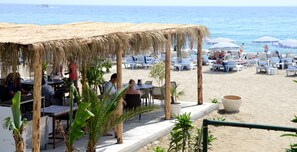 Private beach nearby, sun-loungers, beach umbrellas, beach towels - Oba Star Hotel & Spa - All Inclusive (Alanya)