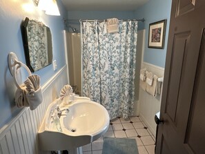 Standard Room, 1 Queen Bed (Room 7) | Bathroom | Free toiletries, soap, shampoo, toilet paper - The Alma House Inn (Silverton)
