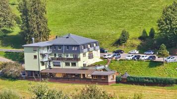 Fassade der Unterkunft