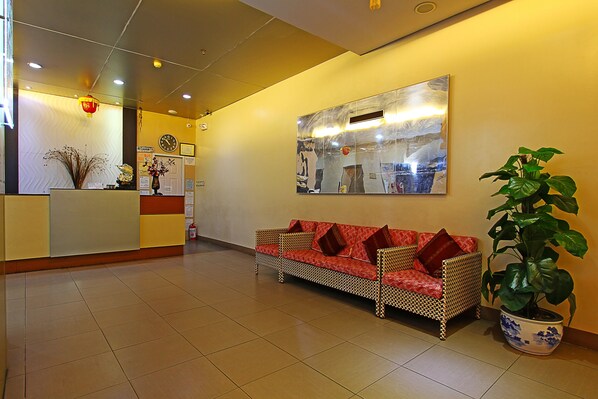 Sala de estar en el lobby