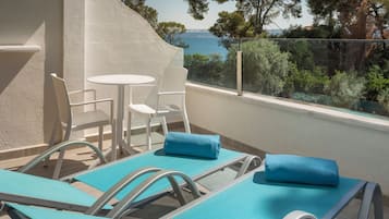 Habitación Deluxe, vistas al mar (Superior) | Balcón