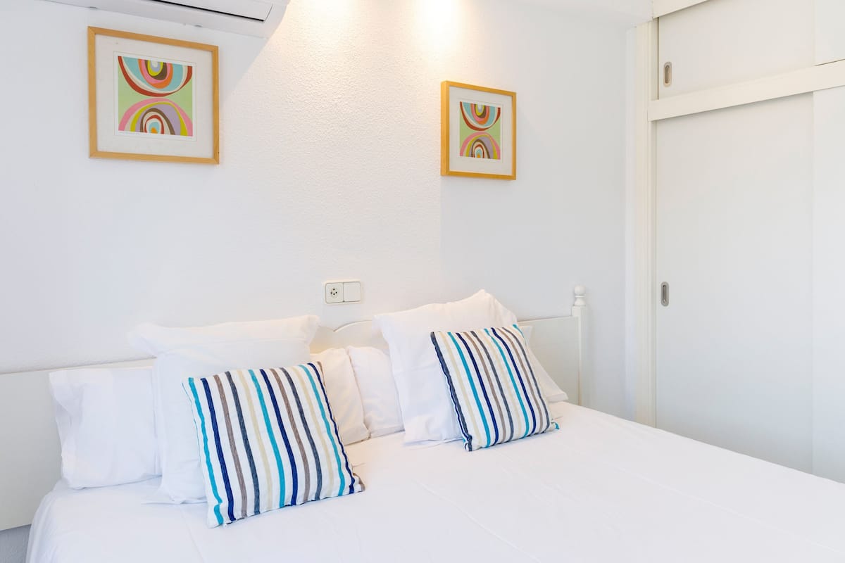 Suite, Balcony, Pool View (2 adults + 1 child) | Minibar, desk, blackout drapes, iron/ironing board