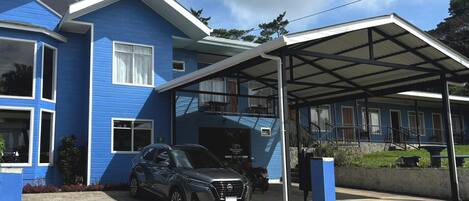 Façade de l’hébergement