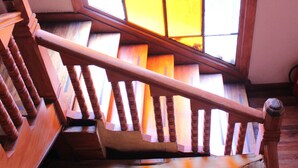 Interior entrance - Hotel Castillo (Santiago)