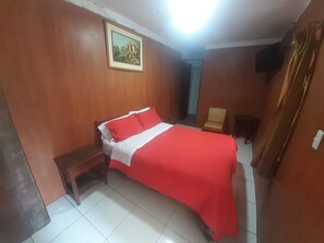 Eenpersoonskamer | Een bureau, een strijkplank/strijkijzer, extra bedden, gratis wifi