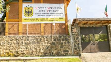 Façade de l’hébergement