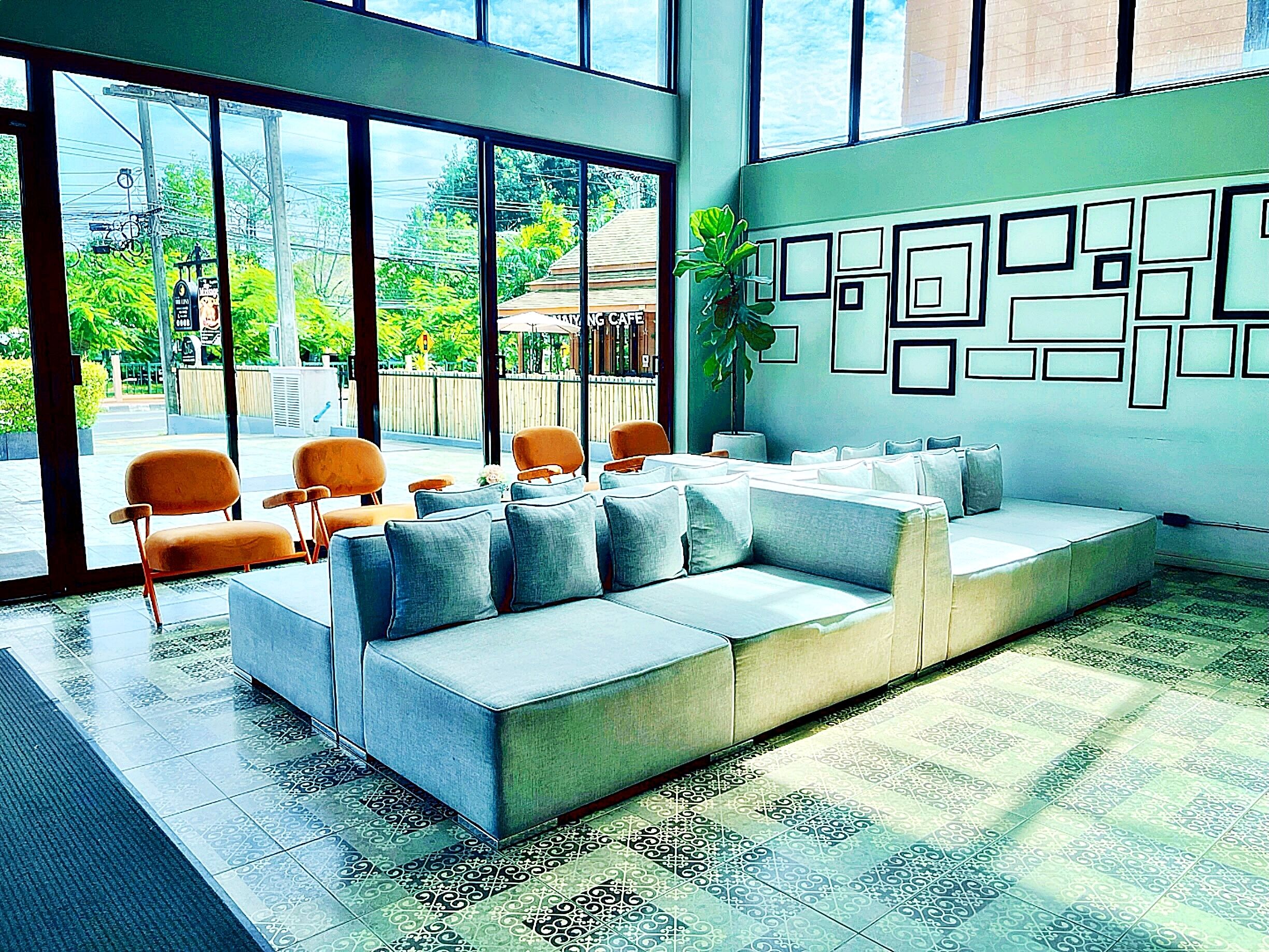 Sitzecke in der Lobby