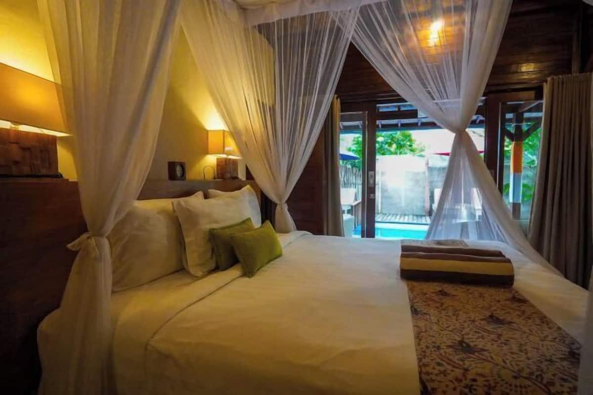 2 camere, biancheria da letto di alta qualità, minibar