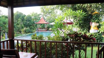 Deluxe Room, 1 Double Bed, Pool View | View from room