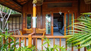 Family Room, 2 Bedrooms, Garden View | Terrace/patio - Darsan Lembongan Boutique Cottage (Lembongan Island)