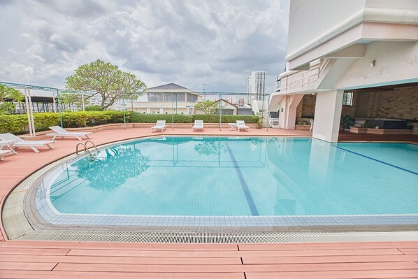 Alberca al aire libre 