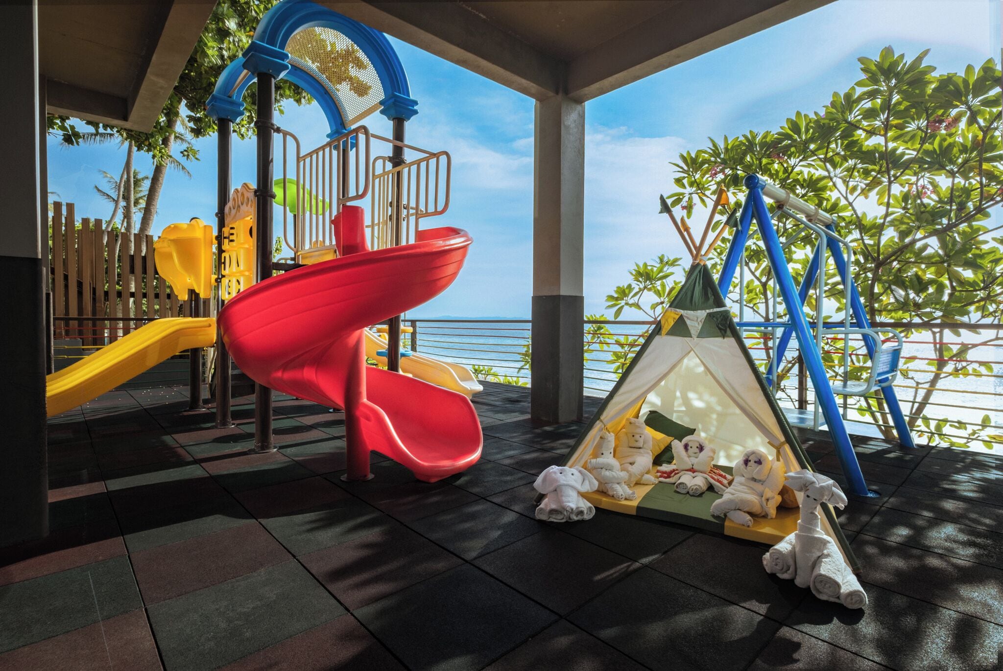Children's play area - outdoor