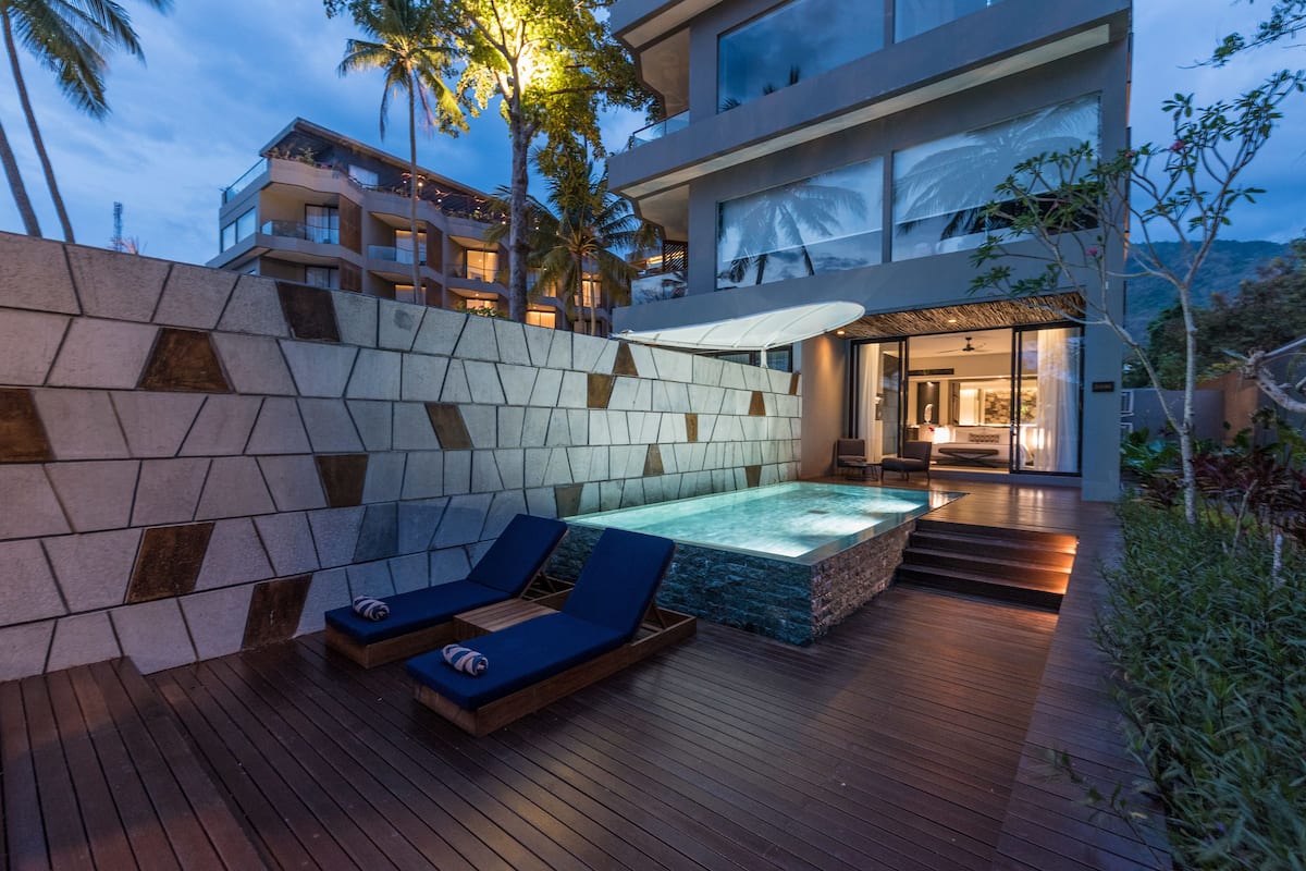 Ocean Front with Infinity Pool (King) | 1 habitación, ropa de cama de alta calidad y minibar