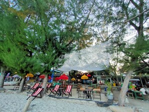 Vue sur la plage/l’océan
