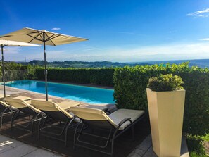 Rooftop pool
