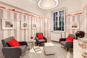 Lobby sitting area