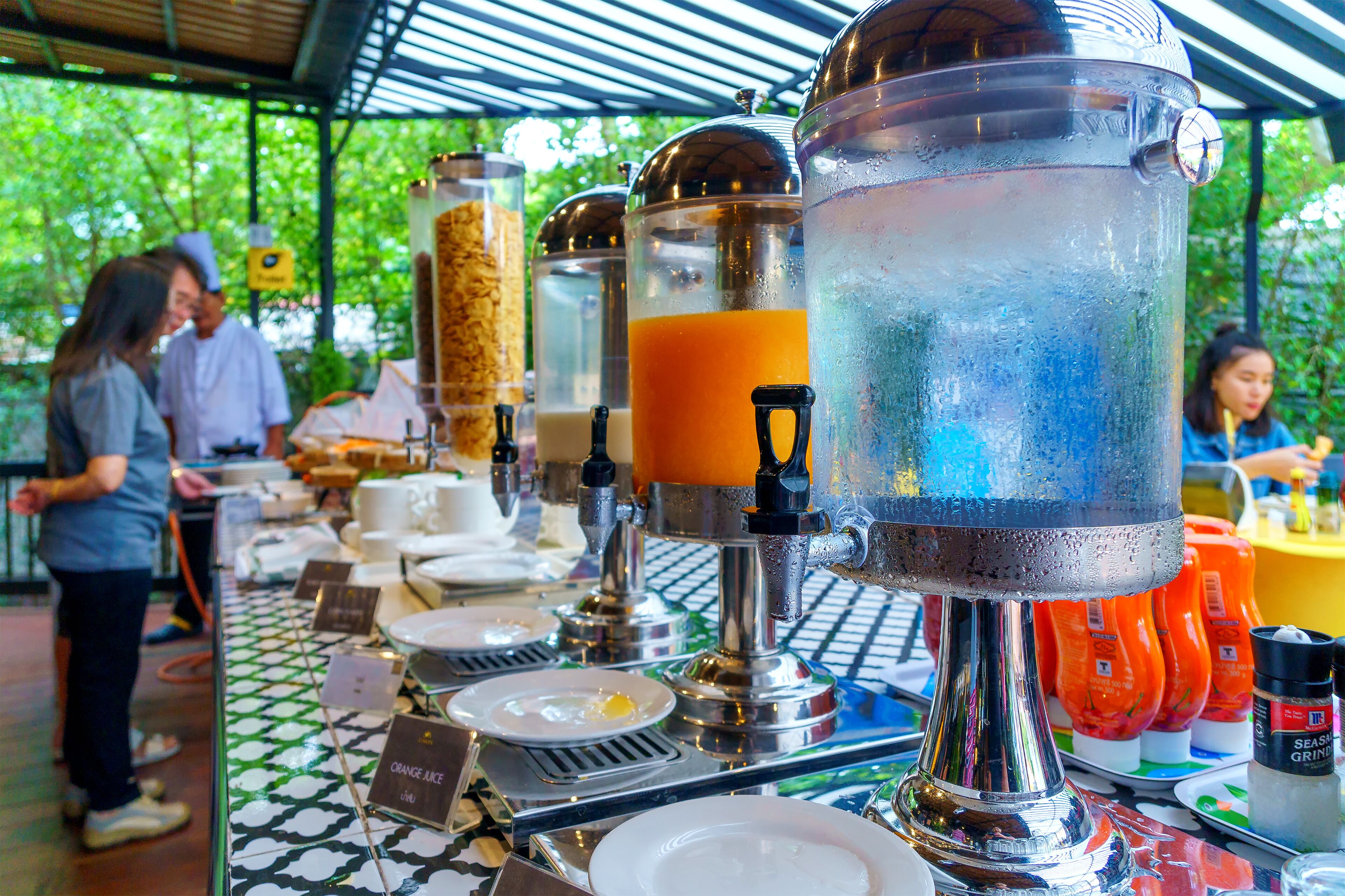 Breakfast buffet