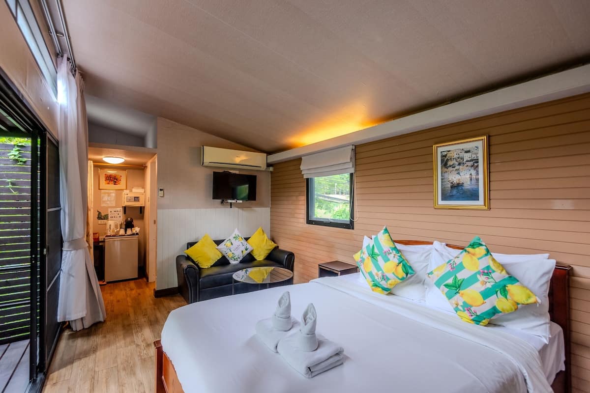 Fiore Villa | 1 quarto, frigobar, cofres nos quartos, cortinas blackout