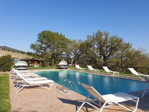 Seasonal outdoor pool, sun loungers - Casali del Toppello (Corciano)