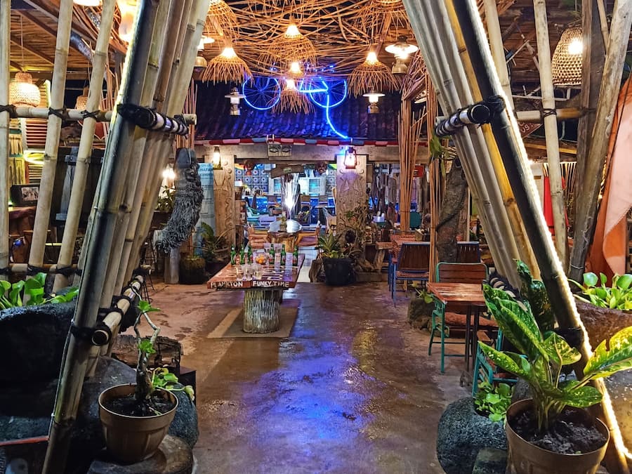 Entrada de la propiedad