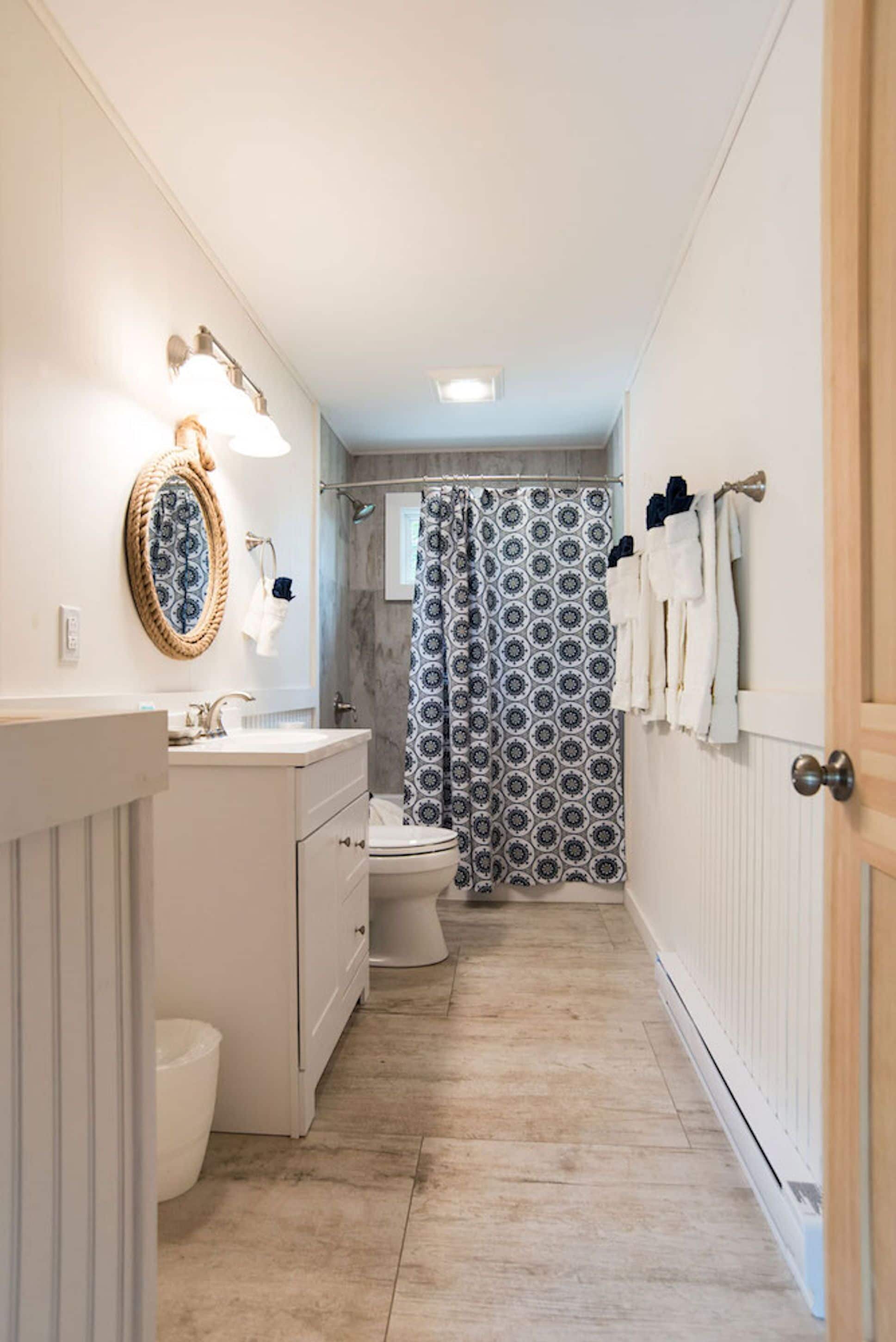 2 bedroom cabin | bathroom sink