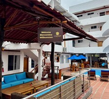 Interior entrance