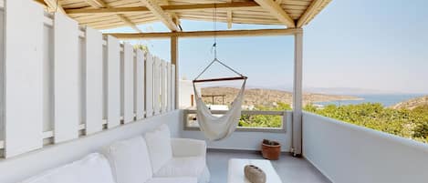 Elegant Sea View Room | Terraza o patio