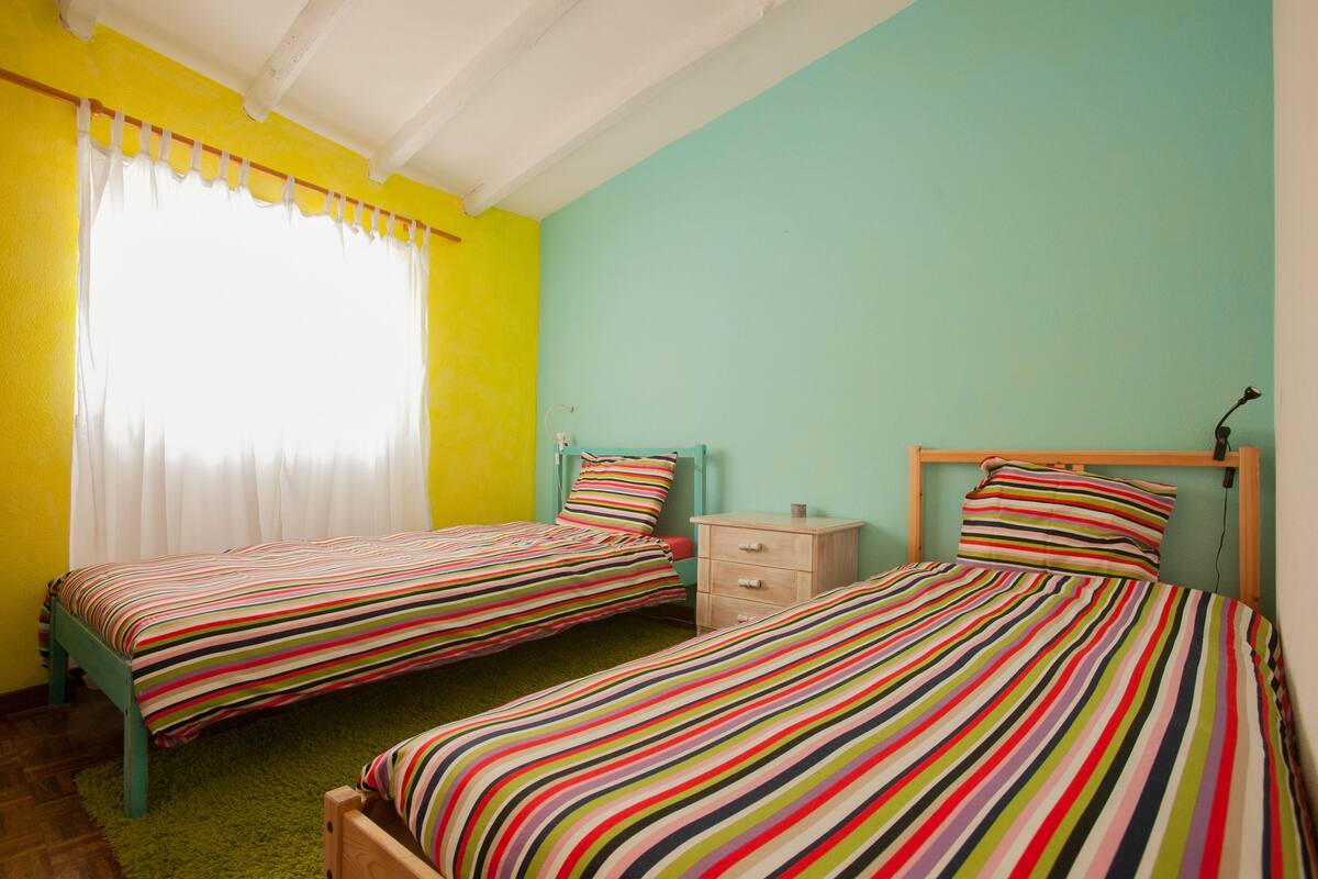 Zweibettzimmer, eigenes Bad