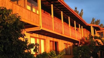 Fachada de la propiedad