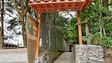 Entrada de la propiedad