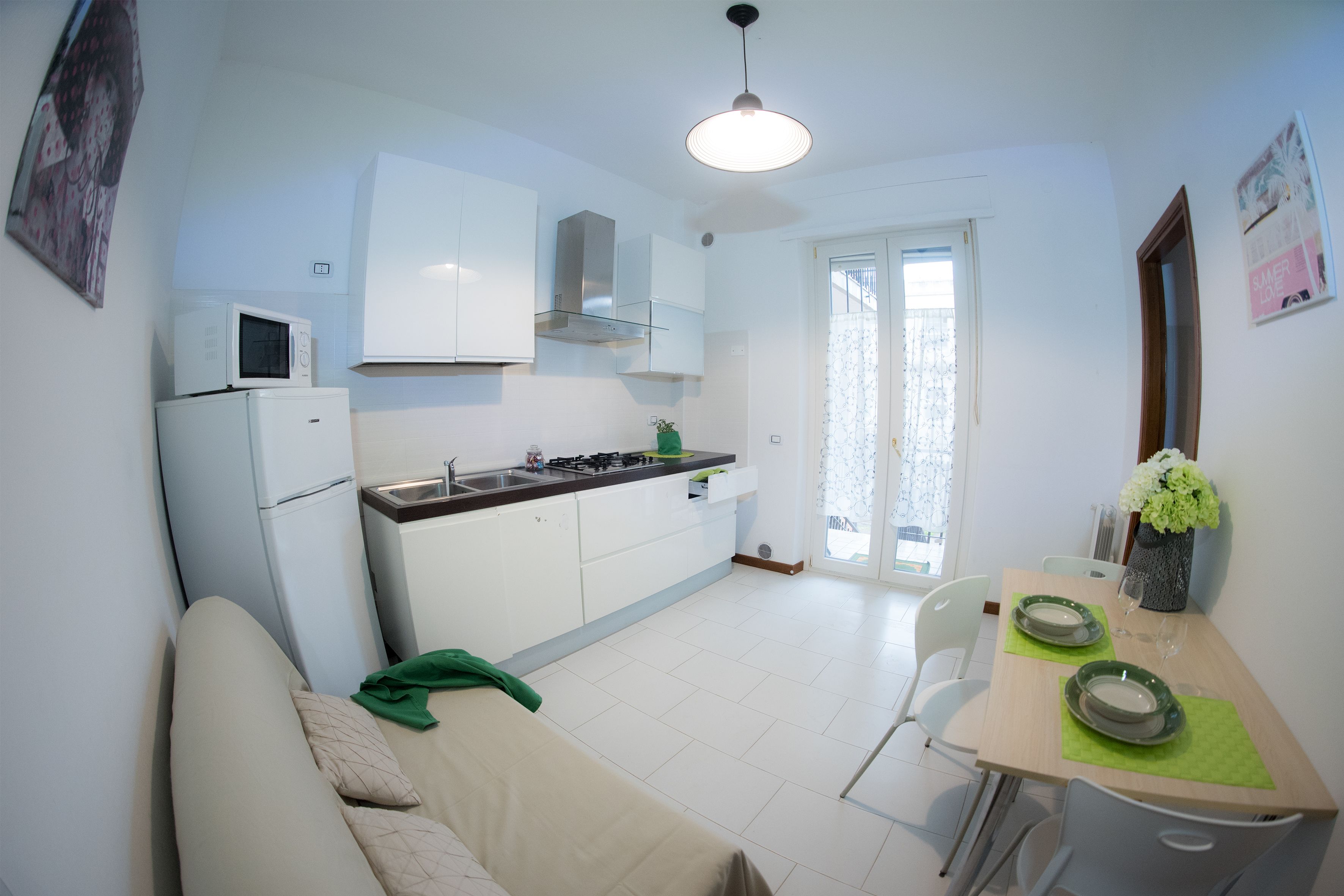 Appartement, 1 chambre, vue jardin | Cuisine privée